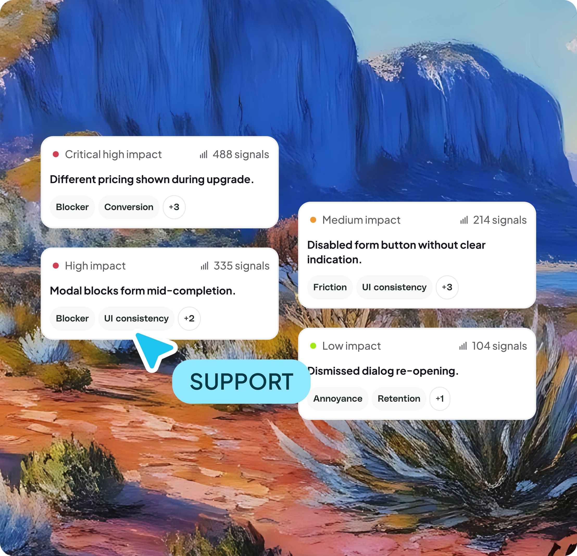 Support mouse cursor