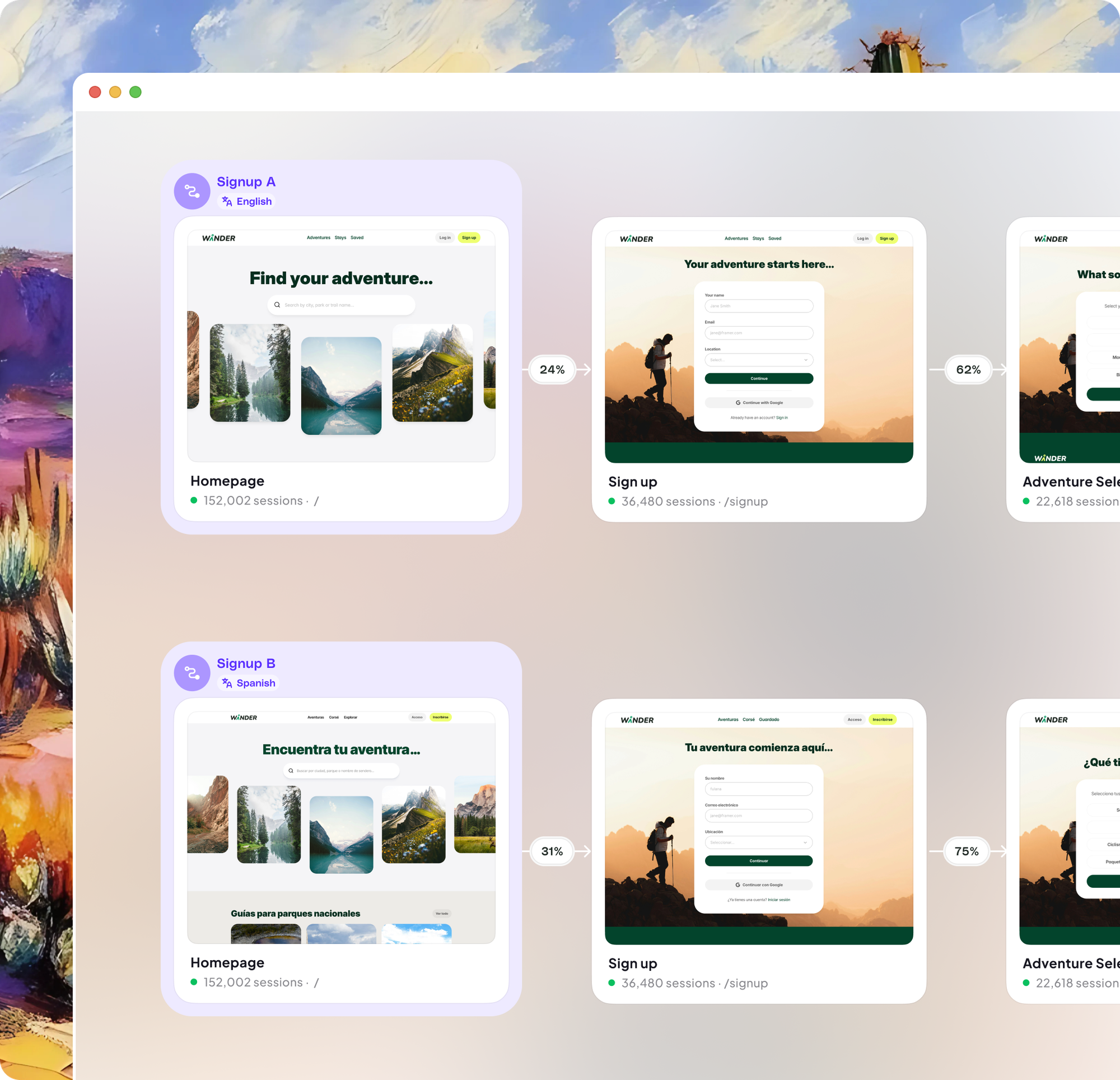 Optimizing first user activation