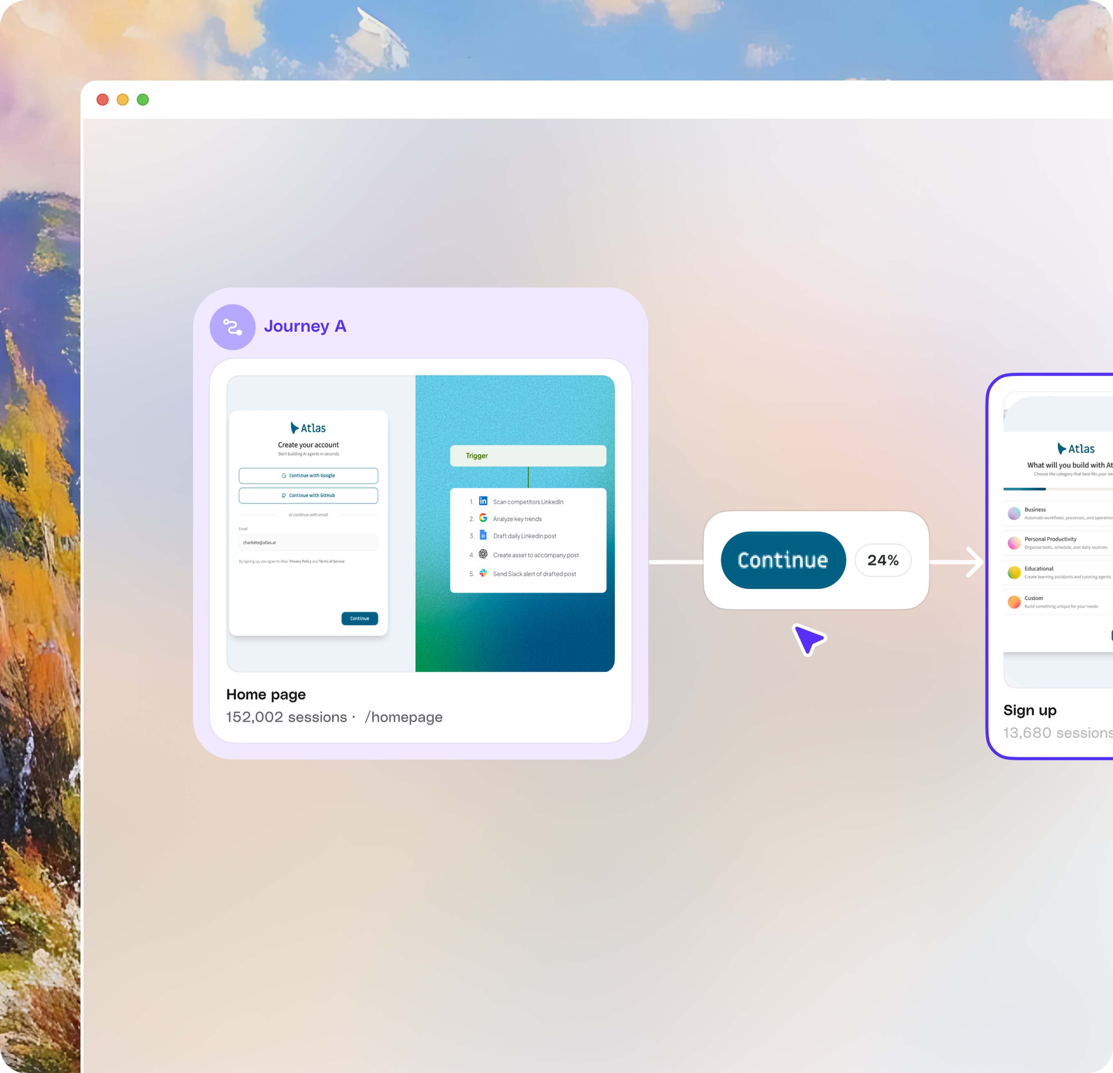Track every button illustration
