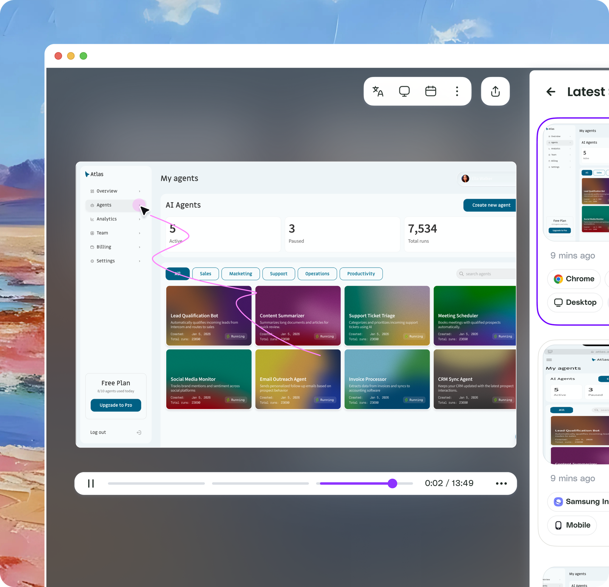 Session Replays  illustration