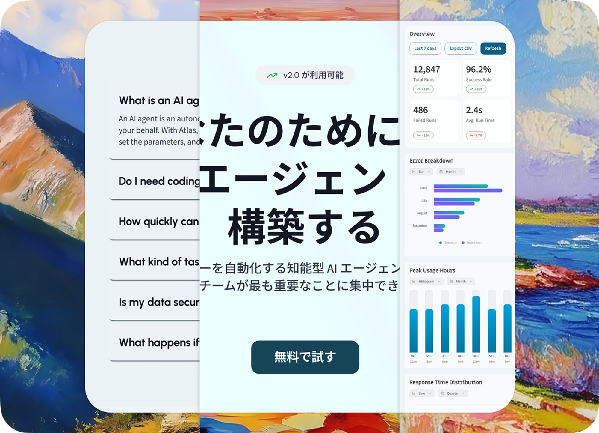 Build global,
stay local
