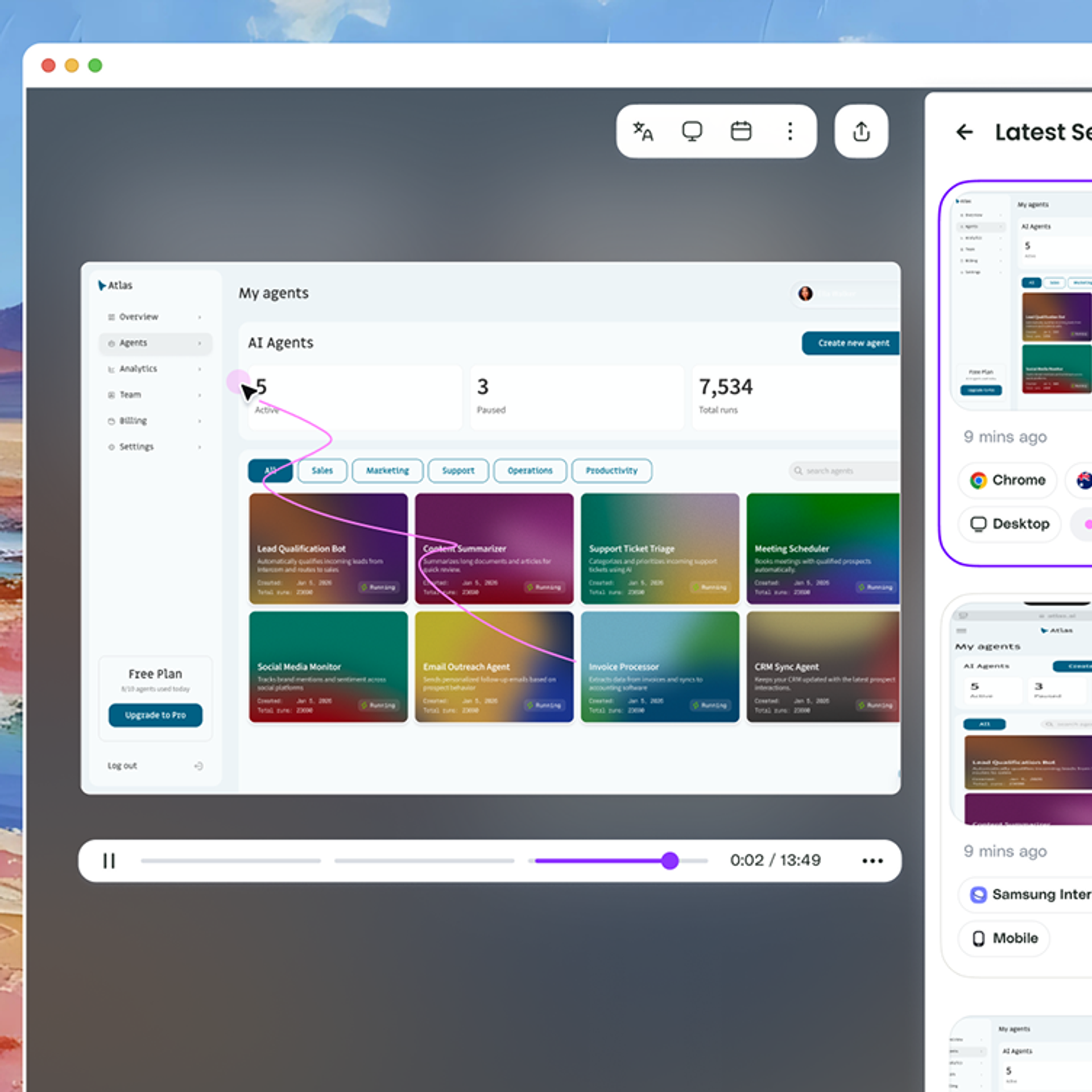 Session Replays  illustration